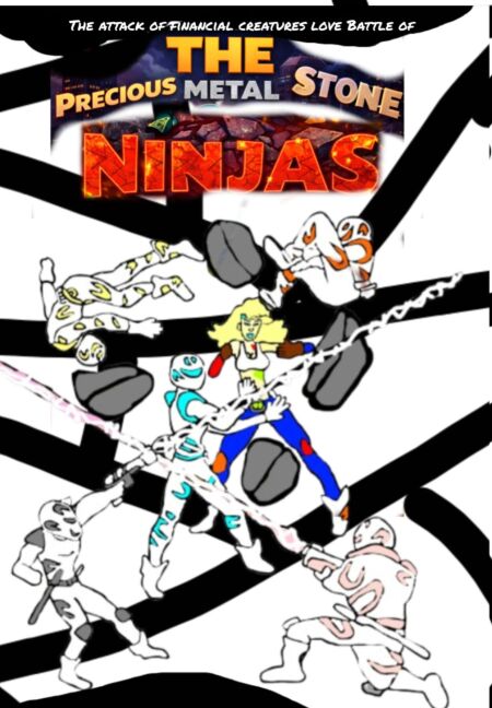 The Attack of Financial Creatures Love Battle of The Precious Metal Stone Ninjas Part 1 - The Attack of Financial Creatures Love Battle of The Precious Metal Stone Ninjas Part 1, #1