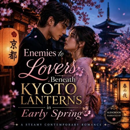 Enemies to Lovers Beneath Kyoto Lanterns in Early Spring