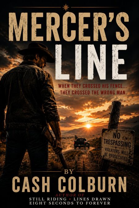 MERCER’S LINE  When they crossed his fence… they crossed the wrong man.  by Cash Colburn