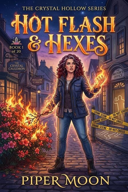 Hot Flash &amp; Hexes - The Crystal Hollow, #1
