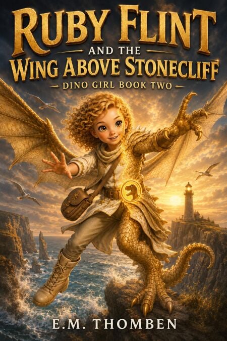 Ruby Flint and the Wing Above Stonecliff - The Dino Girl Series, #2
