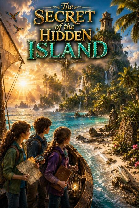 The Secret of the Hidden Island - Stories for kids, #25