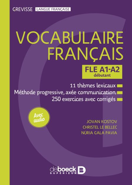 Grevisse FLE A1-A2 Vocabulaire français - Niveau débutant