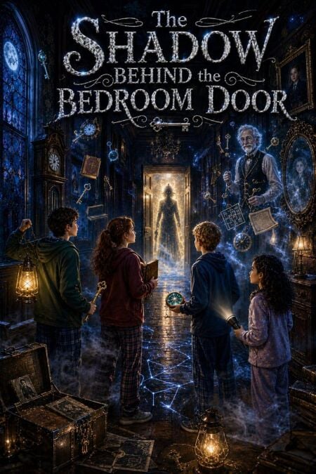 The Shadow Behind the Bedroom Door - Scary bedtime stories for kids, #17