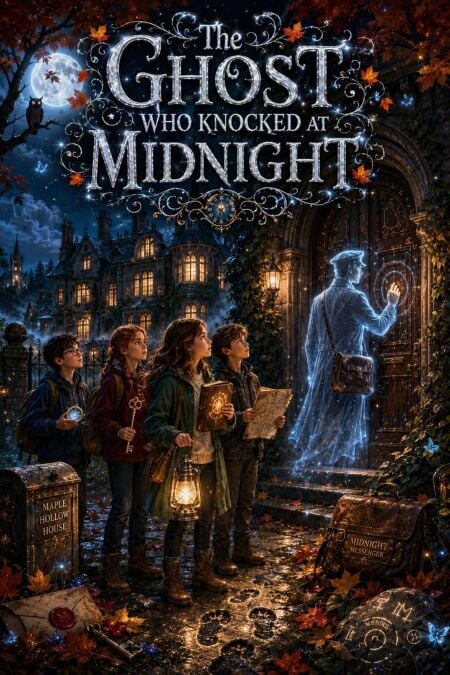 The Ghost Who Knocked at Midnight - Scary bedtime stories for kids, #18