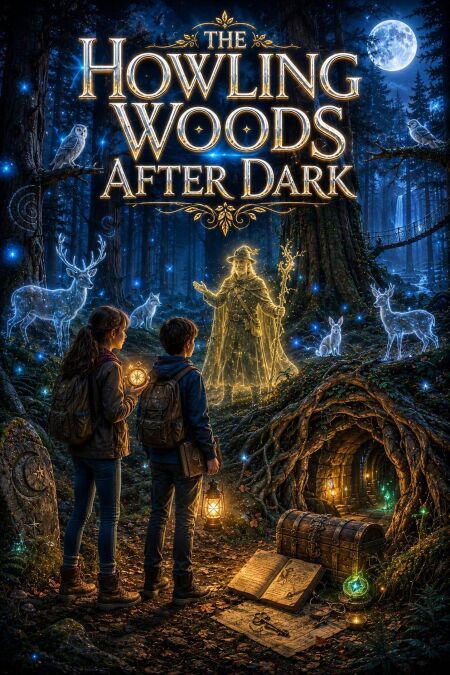The Howling Woods After Dark - Scary bedtime stories for kids, #27
