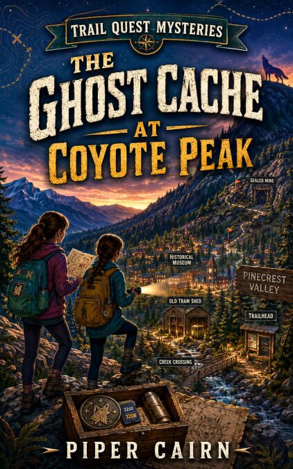 The Ghost Cache at Coyote Peak - Trail Quest Mysteries, #1