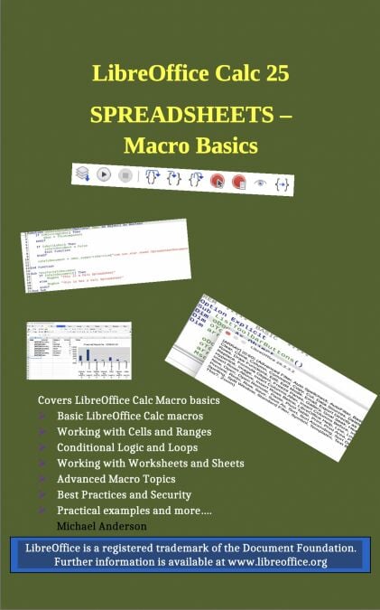 LibreOffice Calc - Spreadsheet Macros Using BASIC - LibreOffice Guides, #3