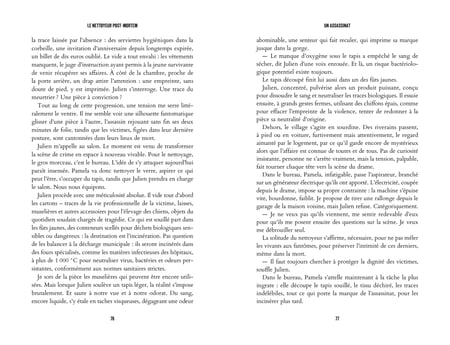 Le nettoyeur post-mortem - Je nettoie la mort, mais je répare aussi les ...