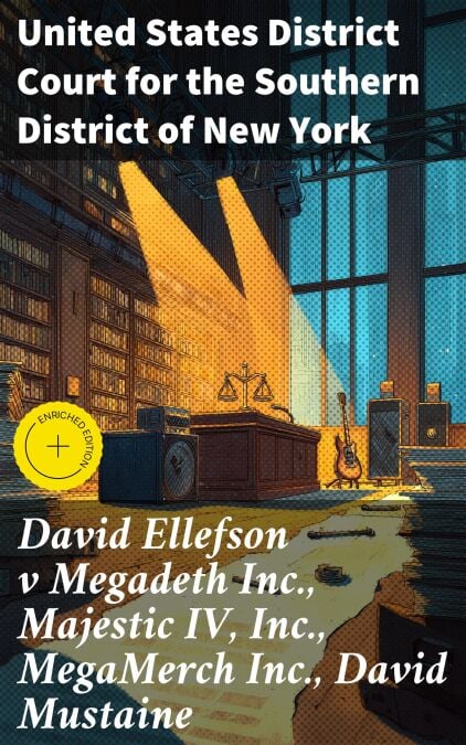 David Ellefson v Megadeth Inc., Majestic IV, Inc., MegaMerch Inc., David Mustaine