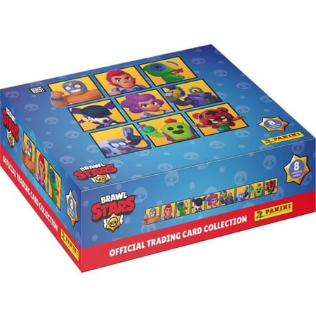 Boîte - BRAWL STARS TC - 18 pochettes - 144 cartes