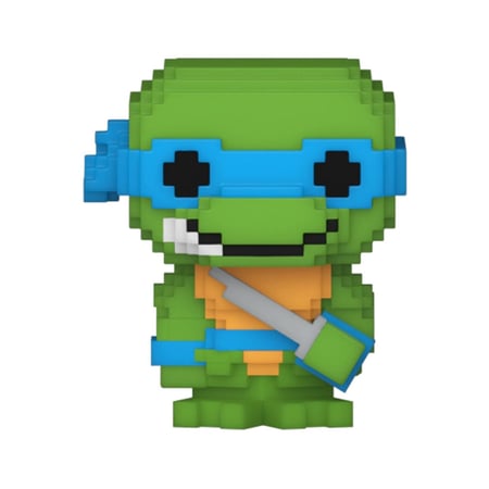 Les Tortues Ninja - Pack 4 figurines Bitty POP! 8-Bit 2,5 cm