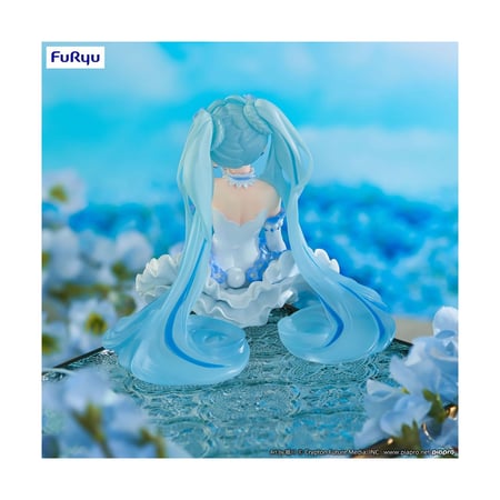 Hatsune Miku - Statuette Noodle Stopper Miku Flower Fairy Nemophila 15 cm