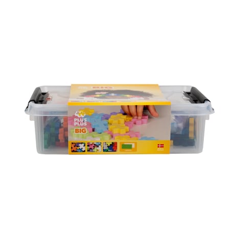 Jeu de construction PLUS PLUS - Coffre découverte BIG - 200 Pcs - PP3413