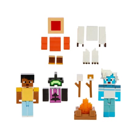 Minecraft Creator Series - Figurines Terreur du Yéti de Mont Enderwood 8 cm