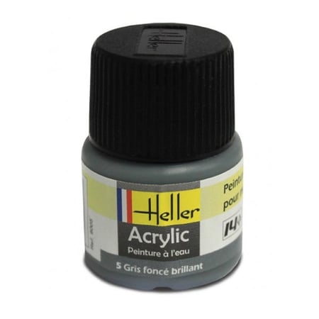 Gris Foncé brillant acrylique 12ml