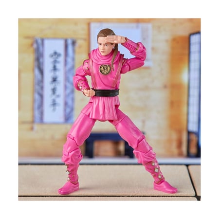 Power Rangers X Cobra Kai Ligtning Collection - Figurine Morphed Samantha LaRusso Pink Mantis R