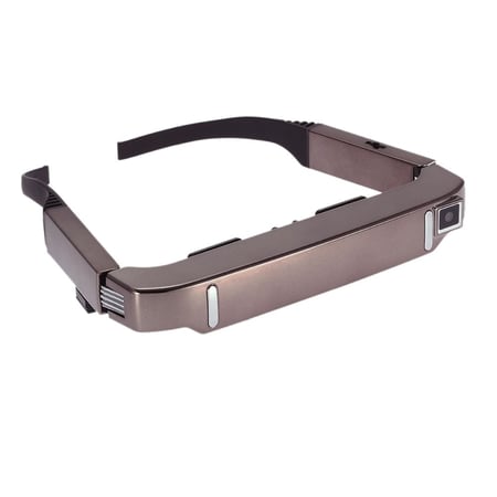 Lunette Vidéo 3D Android Quadcore 1.3Ghz Casque Vr Ecran Virtuel 80' Cam 5Mp + SD 128Go YONIS