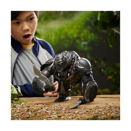 Transformers : Rise of the Beasts - Figurine électronique Command & Convert Animatronic Optimus