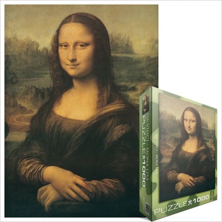 Puzzle 1000 pièces - Mona Lisa - Eurographics