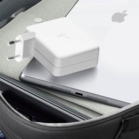 Chargeur Apple Original, USB C 140W - Blanc pour MacBook , iPad