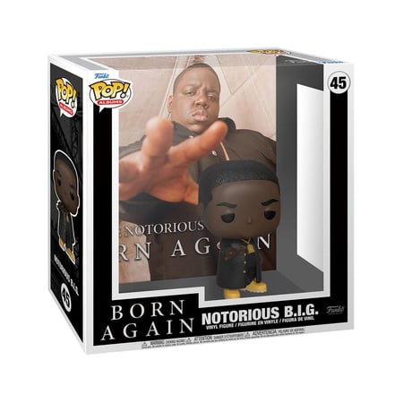 Notorious B.I.G - Figurine POP! Albums Biggie Smalls - Born Again 9 cm