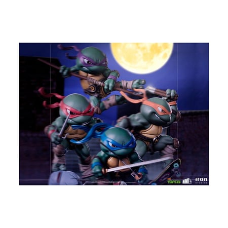 Les Tortues Ninja - Figurine Mini Co. Leonardo 12 cm - Figurines - LDLC