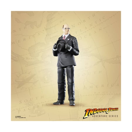 Indiana Jones Adventure Series: Les Aventuriers de l'arche perdue - Figurine Major Arnold Toht