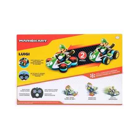 Mario kart remote control car luigi clearance