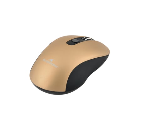 Souris sans fil métal OFF60 Bluestork 6 boutons or