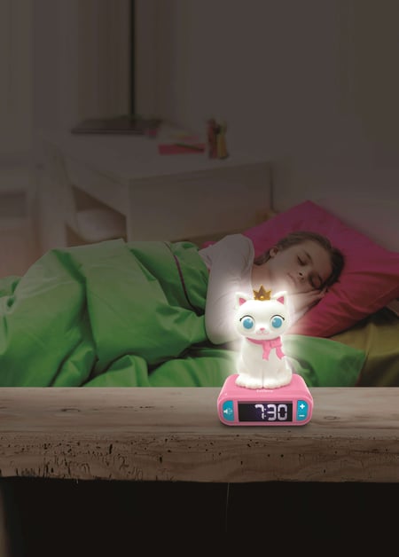 Réveil avec veilleuse 3D Licorne