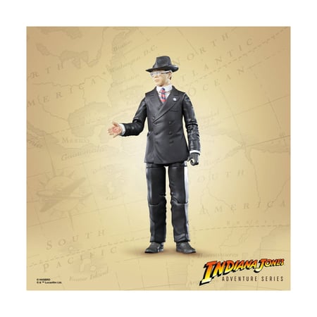 Indiana Jones Adventure Series: Les Aventuriers de l'arche perdue - Figurine Major Arnold Toht