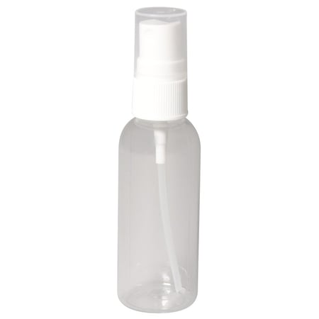 PET flacon vaporisateur transparent 50ml, env. ø 3,1cmx11,5cm, 1 pce