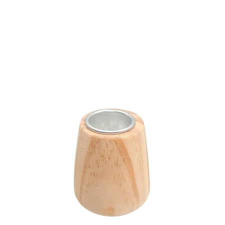 Bougeoir en bois 5 x 5 cm