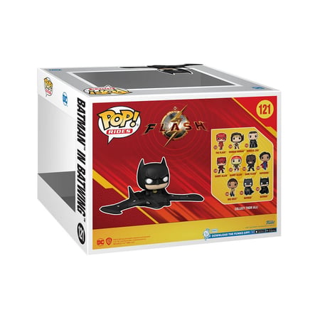 The Flash - Figurine POP! Rides Super Deluxe Batman in Batwing 13 cm