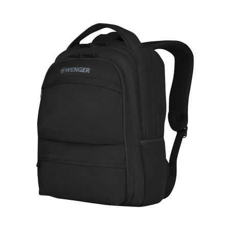 Sac à dos WENGER Fuse pour ordinateur portable 15,6' avec pochette pour tablette - poignée et bretelles rembourrées - Noir