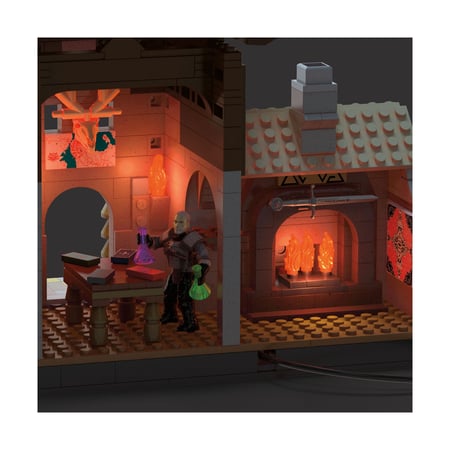 The Witcher 3: Wild Hunt - Jeu de construction Mega Construx Black Series La chasse au griffon