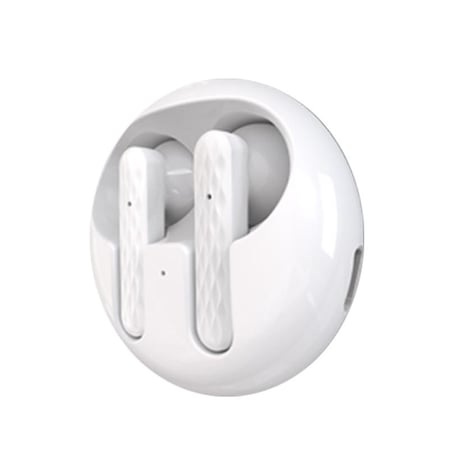 Ecouteurs Bluetooth Sans Fil Mini Avec Commande Tactile Et Longue Autonomie Blanc YONIS