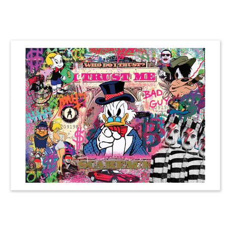 Affiche 30x40 cm - Bad - Mr Pablo Costa