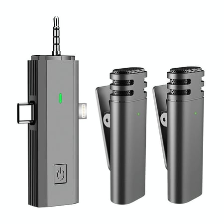 Microphone Sans Fil 3 En 1 Pour Téléphone Caméra Et Haut-Parleur YONIS