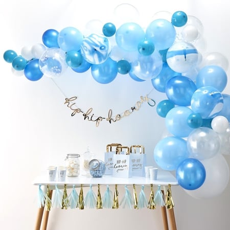 Kit Arche de 70 Ballons - Bleu