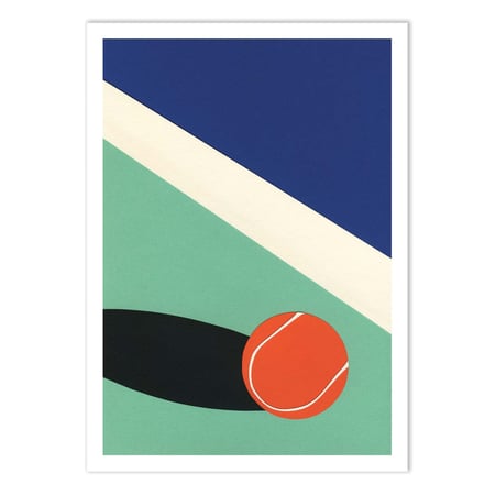 Affiche 50x70 cm - Arizona Tennis Club V2 - Rosi Feist