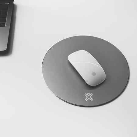 TAPIS DE SOURIS XTREME MAC ALLUMINIUM BROSSE GRIS