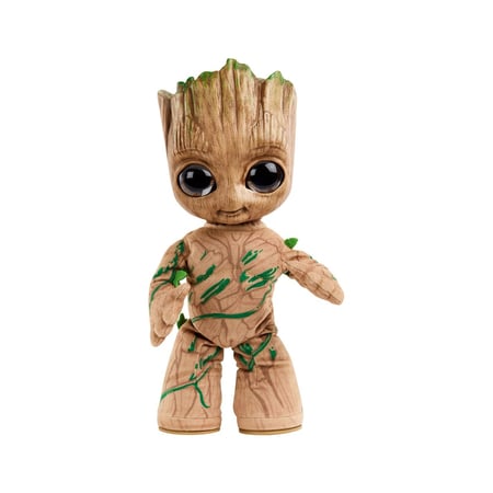 I Am Groot Peluche electronique Groovin Groot 28 cm Peluche et Doudou Jeux d eveil Cultura