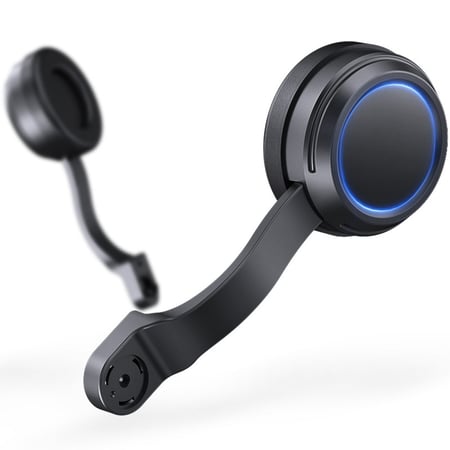 Casque VR 3D Pour Smartphone - Qualité 2K, Lentilles Anti-lumière Bleue, Télécommande Incluse (Noir)
