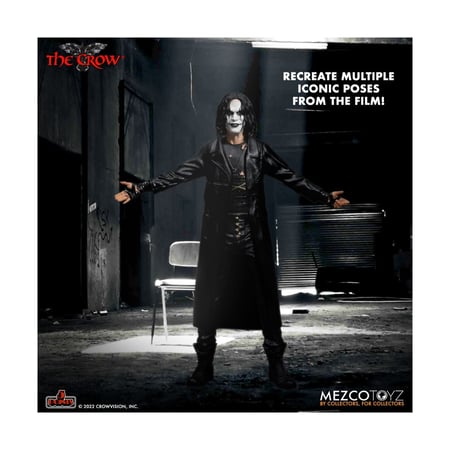 The Crow - Figurines 5 Points The Crow Deluxe Set 9 cm