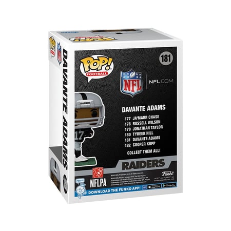 NFL - Figurine POP! Raiders Davante Adams 9 cm