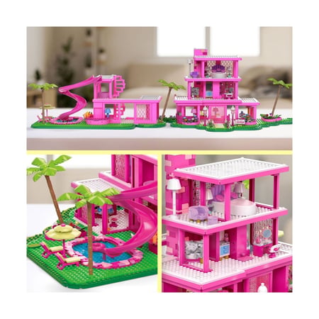 Barbie The Movie - Jeu de construction MEGA La maison de rêve de Barbie