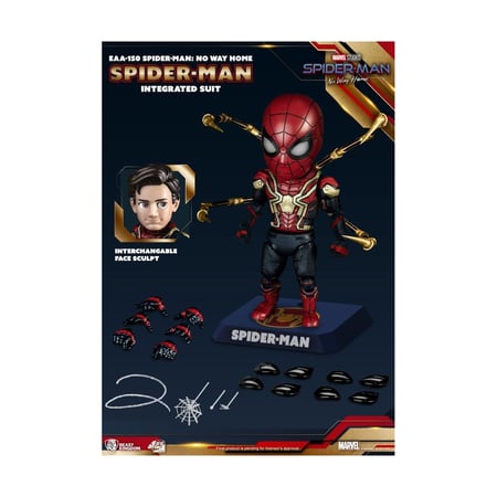 Spider-Man: No Way Home - Figurine Egg Attack Spider-Man Integrated Suit 17 cm