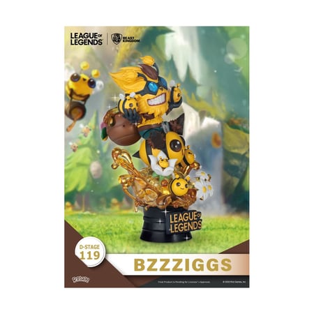 League of Legends - Diorama D-Stage Beemo & BZZZiggs 15 cm